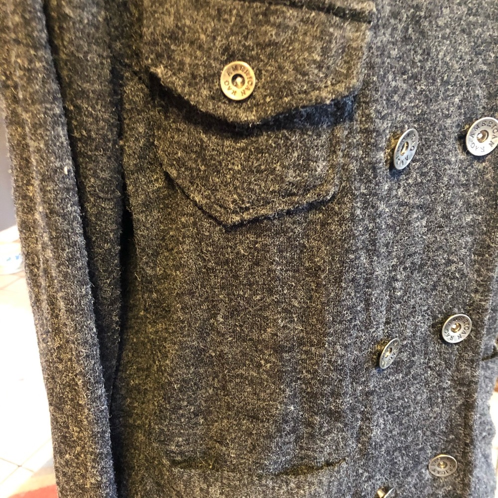 American Rag Peacoat Heather Grey Detachable Hood - Picture 5 of 8